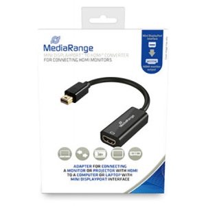 порівняти ціни на Адаптер Mini Display Port-HDMI MediaRange MINI DP TO HDMI (MRCS176)