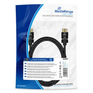 Кабель HDMI MediaRange HDMI-HDMI 2m (MRCS197)