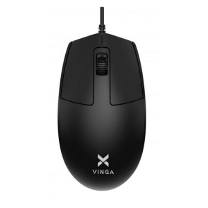 Миша дротова Vinga MS-100 Black