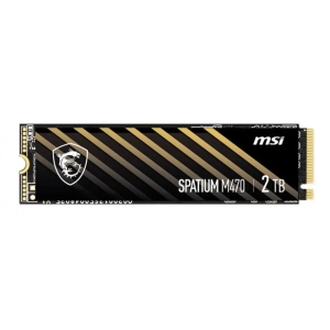 SSD-накопичувач внутрішній MSI 2TB MSI Spatium M470 M.2 2280 PCIe 4.0 x4 NVMe 3D NAND TLC (S78-440Q470-P83)