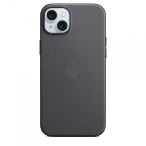 Чохол для смартфону Apple FineWoven Case with MagSafe iPhone 15 Plus Black (MT423)