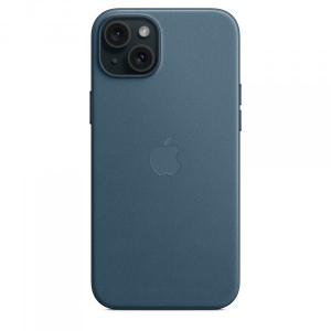 Чохол для смартфону Apple FineWoven Case with MagSafe iPhone 15 Plus Pacific Blue (MT4D3)