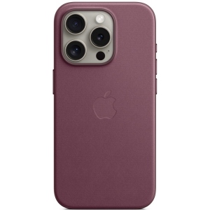 Чохол для смартфону Apple FineWoven Case with MagSafe iPhone 15 Pro Mulberry (MT4L3)