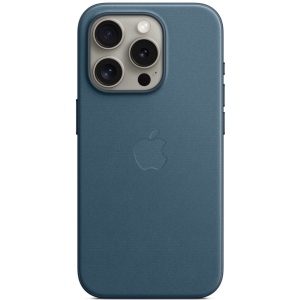 Чохол для смартфону Apple FineWoven Case with MagSafe Pacific iPhone 15 Pro Blue (MT4Q3)