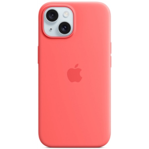 Чохол для смартфону Apple Silicone Case with MagSafe iPhone 15 Guava (MT0V3)