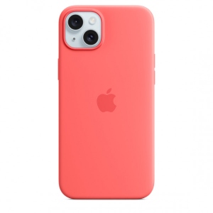 Чохол для смартфону Apple Silicone Case with MagSafe iPhone 15 Plus Guava (MT163)