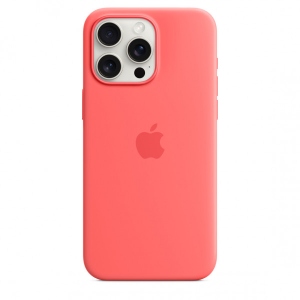 Чохол для смартфону Apple Silicone Case with MagSafe iPhone 15 Pro Max Guava (MT1V3)