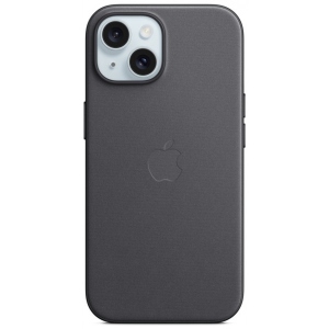 Чохол для смартфону Apple FineWoven Case with MagSafe iPhone 15 Black (MT393)