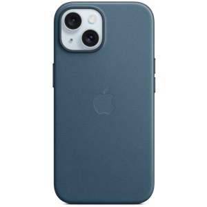 Чохол для смартфону Apple FineWoven Case with MagSafe iPhone 15 Pacific Blue (MT3G3)
