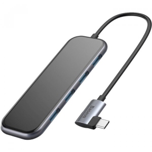 Хаб USB Baseus Multi-functional Type-C to 4xUSB3.0+PD (CAHUB-EZ0G)