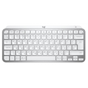 купити Уцінка - Клавіатура бездротова Logitech MX Keys Mini Pale Grey (920-010502) #