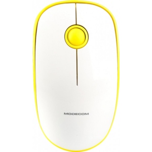Миша бездротова Modecom MC-WM112 White-Yellow (M-MC-WM112-290)