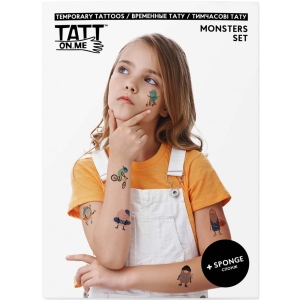 Тату TATTon.me Monsters set (TSMonsters)