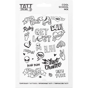 Тату TATTon.me Cool School mix (TMCoolSchool)