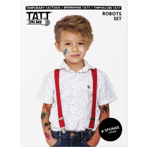 Тату TATTon.me Robots set (TSRobots)
