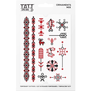 Тату TATTon.me Ornaments mix (TMOrnaments)