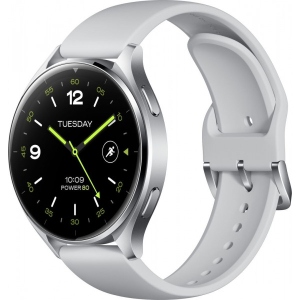 Смарт-годинник Xiaomi Watch 2 Sliver Case With Gray TPU Strap