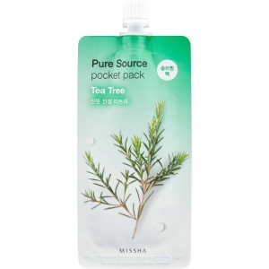 Маска для обличчя Missha Pure Source Pocket Pack з екстрактом чайного дерева 10 мл (8806185781848)