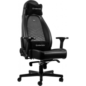 Крісло для геймерів Noblechairs ICON Black/Platinum White