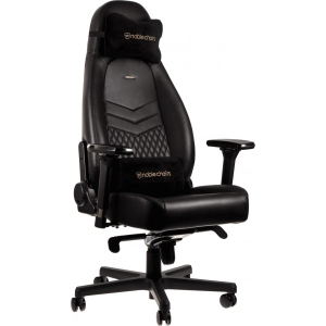 Крісло для геймерів Noblechairs ICON Real Leather Black