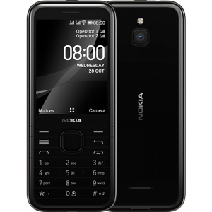 Уцінка - Мобильный телефон Nokia 8000 Dual Sim 4G Black в інтернет-магазині