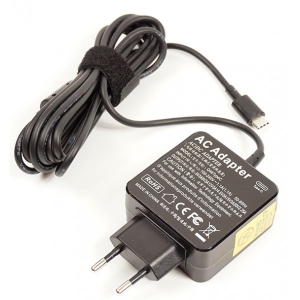 Зарядний пристрій для ноутбука PowerPlant 220V 20V 2.25A Type-C (NA700059)