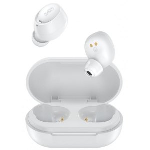 Навушники вкладиші бездротові TWS QCY Arc Buds Lite T27 Moon White фірмовий сайт