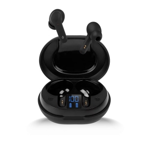 Навушники вкладиші бездротові TWS Ttec SoundBeat Play Black (2KM139S)