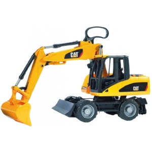 Наземна будівельна техніка BRUDER Екскаватор колісний Caterpillar (02445)
