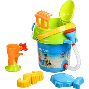 Набір для гри в пісочниці Same Toy відерце Blue 6 шт. (969Ut-1)