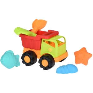 Набір для гри в пісочниці Same Toy вантажівка Green 6 шт. (988Ut-2)