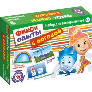 Набір для дослідження Ranok-Creative Фікс-досліди, Досліди з погодою рус. (272835)
