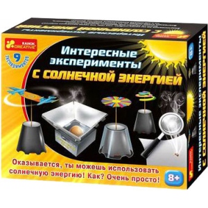 Набір для дослідження Ranok-Creative Цікаві досліди по сонячною енергією, рус. (265507)