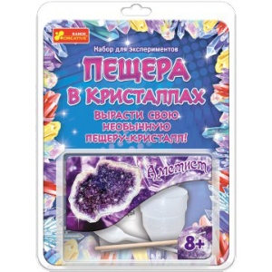 Набір для дослідження Ranok-Creative Печера в кристалах. Аметист рус. (273098)