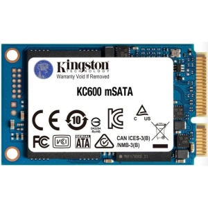 SSD-накопичувач внутрішній Kingston mSATA KC600 1ТB SATAIII 3D TLC (SKC600MS/1024G)
