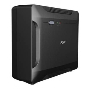 Джерело безперебійного живлення FSP Nano 800, 800ВА/480Вт, Schuko x 2 Black (PPF4800309)
