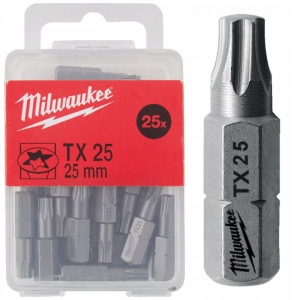 Біта для викрутки Milwaukee TX30 25 мм 25 шт. (4932399599)