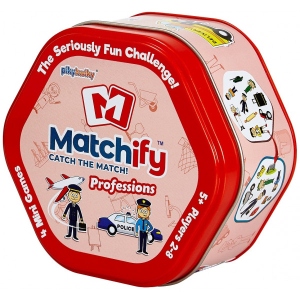 Настільна гра карткова (5-7 років) Super Puper на асоціації «Matchify» Professions (Професії) (MATCH9000E) в каталозі