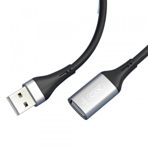 Кабель USB type A - USB type A XO NB219 USB to USB 3m Black (NB-219-USB-3m)