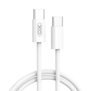 Кабель синхронізації даних XO Type-C NB-Q259 iPhone15 60W White (XO-NB-Q259-WH)
