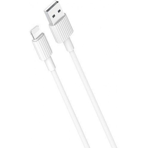Кабель синхронізації даних XO lightning NB156 2.4A/1m White (NB156-L-1-WH)
