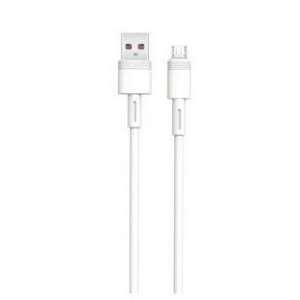 Кабель синхронізації даних XO microUSB NBQ166 5A/1m White (NB166-M-1-WH)