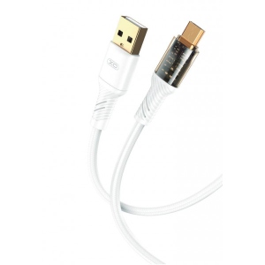 Кабель синхронізації даних XO microUSB NB229 2.4A/1m White (NB229-M-1-WH)