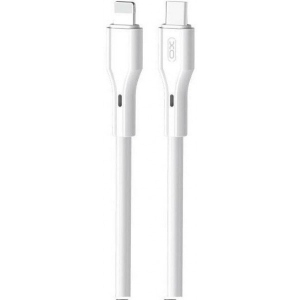 Кабель синхронізації даних XO PD Type-C to Lightning NBQ231A 27W 1m White (NBQ231A-TC-1-WH)
