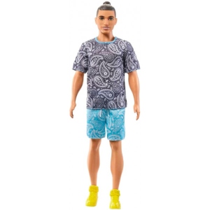 Лялька Barbie "Модник" у футболці з візерунком пейслі (HJT09)
