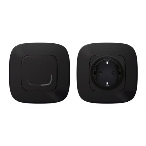 Стартовий набір для управління приладами NETATMO Smart-розетка + smart-вимикач Антрацит (752854)