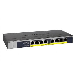 Коммутатор локальної мережі (Switch) Netgear GS108PP-100EUS