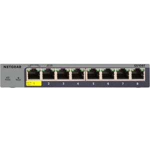 Коммутатор локальної мережі (Switch) Netgear GS108T-300PES