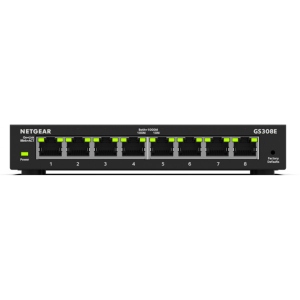 Коммутатор локальної мережі (Switch) Netgear GS308E-100PES
