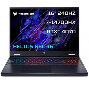 Ноутбук ігровий Acer Predator Helios Neo 16 PHN16-72 (NH.QREEU.001) Abyssal Black